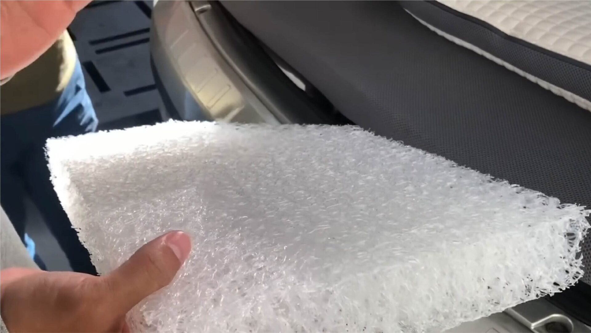 車用床墊從裡到外都透氣，不悶熱！
