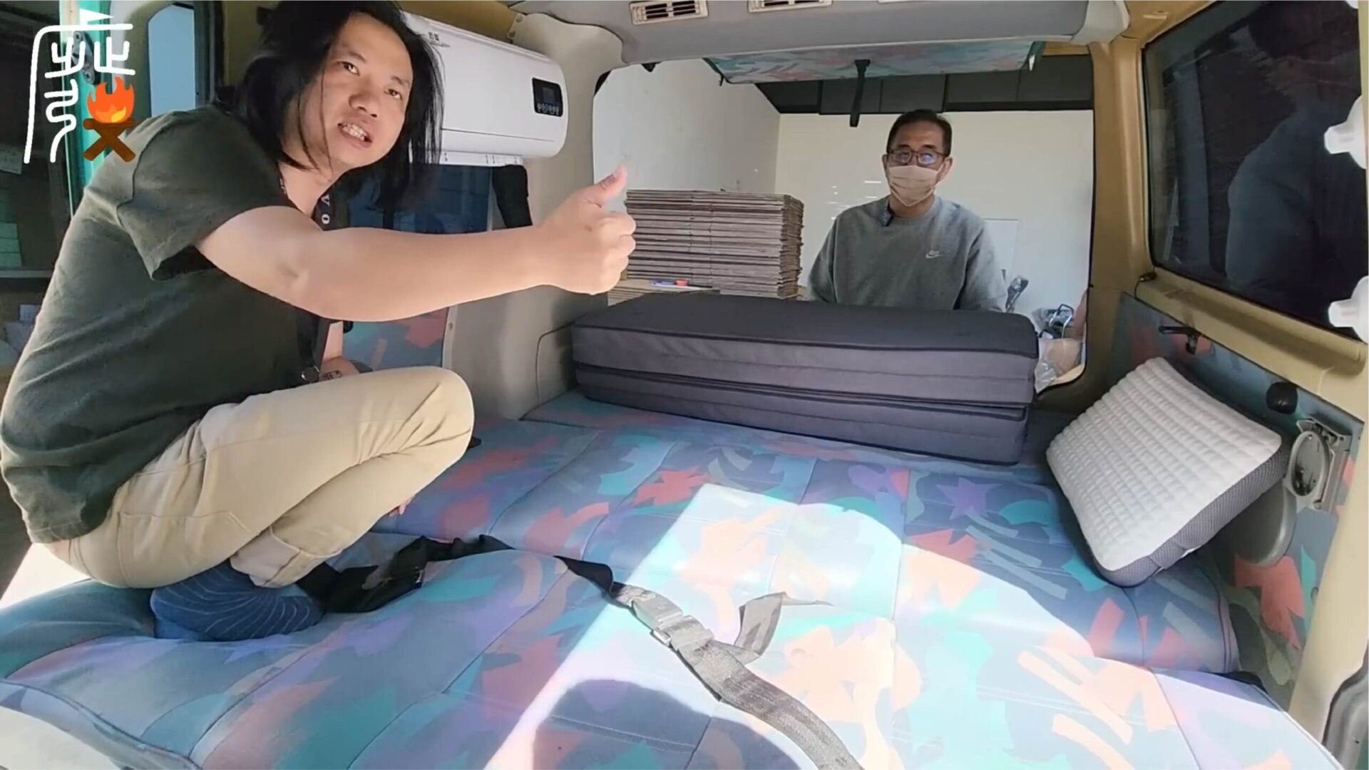 車泊露營床墊高透氣不悶熱，好入眠！