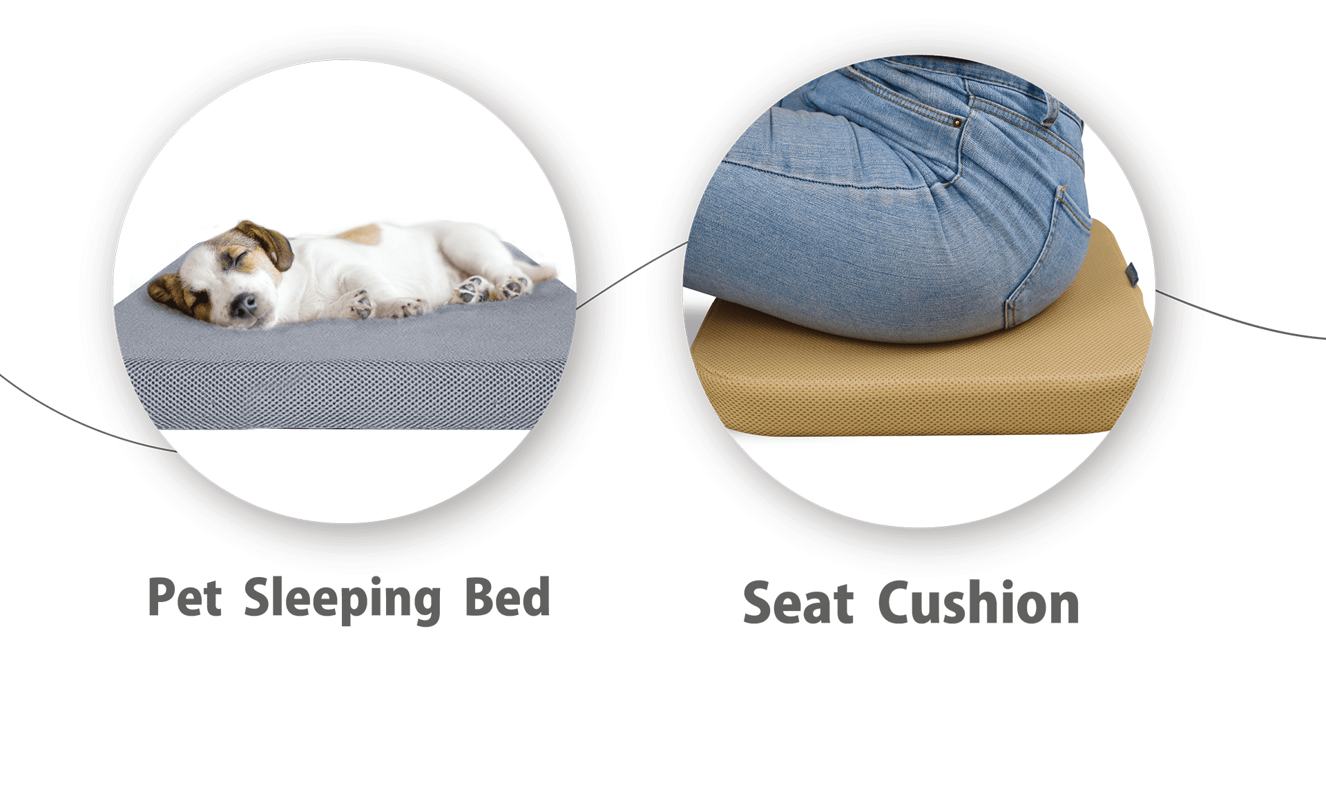 Seat Cushion & Pet Sleeping Bed